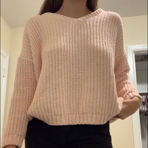 Cute Warm Pink Sweater